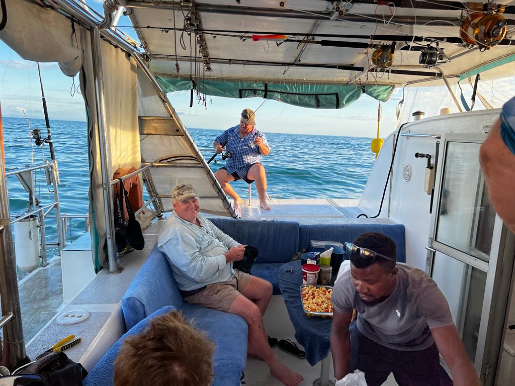 Fishing in Primeiras Banks and Lazarus Banks